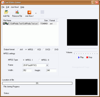 Fast Video Joiner screenshot