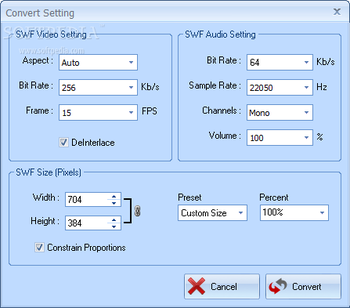Fast Video to GIF SWF Converter screenshot 4