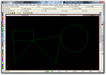 FastCAD screenshot