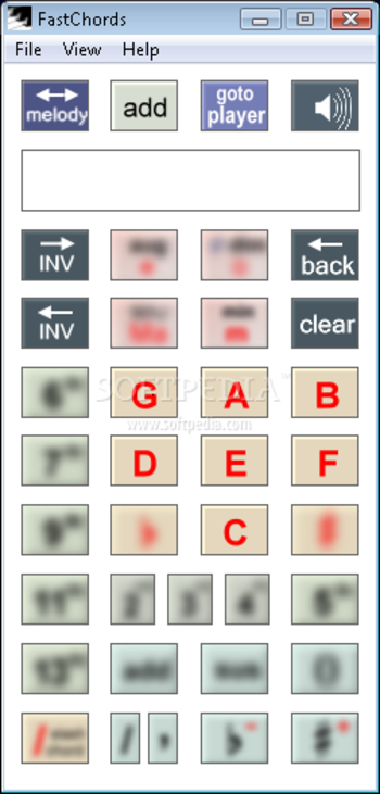 FastChords screenshot