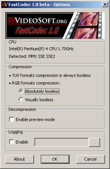 FastCodec screenshot 2