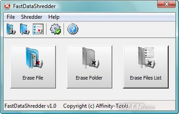 FastDataShredder screenshot 2