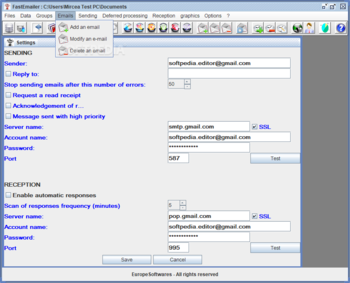 FastEmailer screenshot 4