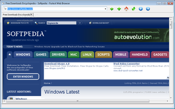 Fastest Web Browser screenshot