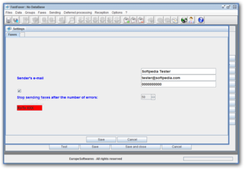 FastFaxer screenshot 2