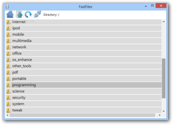 FastFiles screenshot 2