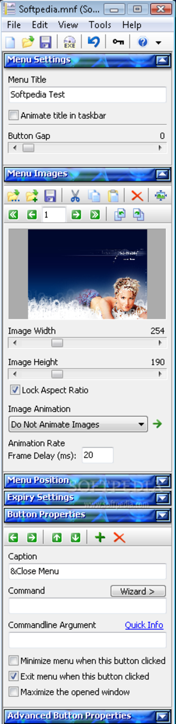 FastMenu screenshot