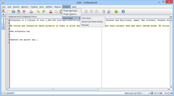 FastOpen for jEdit screenshot