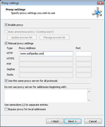 FastProxySwitch screenshot 4