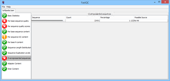 FastQC screenshot 6