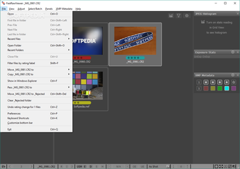 FastRawViewer screenshot