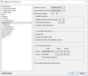 FastRawViewer screenshot 12