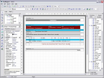 FastReport for COM/ActiveX screenshot