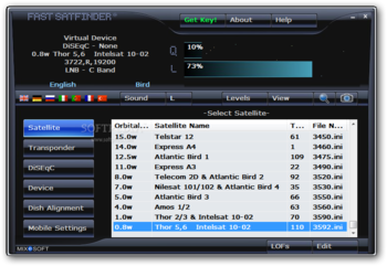 FastSatfinder screenshot 2