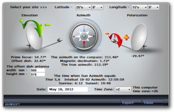 FastSatfinder screenshot 3