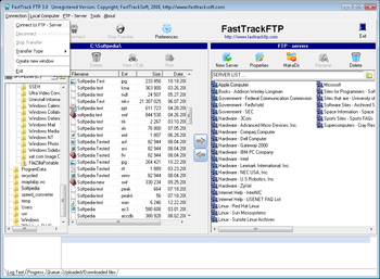 FastTrack FTP screenshot 2