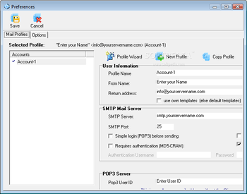 FastTrack Mail screenshot 2