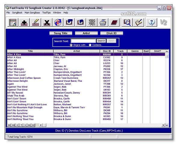 FastTracks V2 Karaoke SongBook Creator screenshot 2