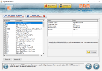 FAT Data Recovery Application screenshot 5