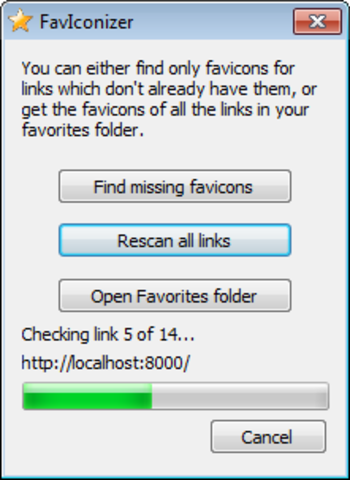 FavIconizer  screenshot