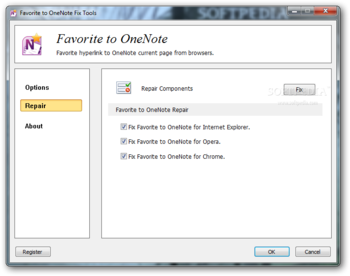 Favorite to OneNote screenshot 3