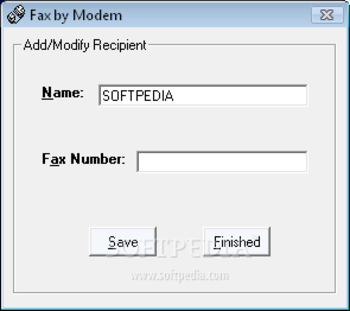 Fax by Modem screenshot 2