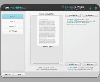 Fax Machine screenshot