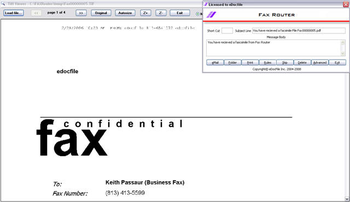 Fax Router screenshot
