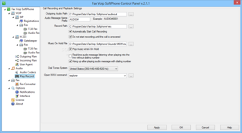 Fax Voip Softphone screenshot 8