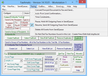FaxAmatic screenshot 4