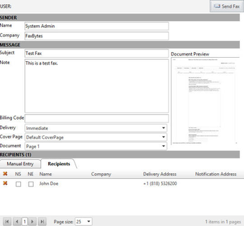 FaxBytes IP Printer screenshot 2