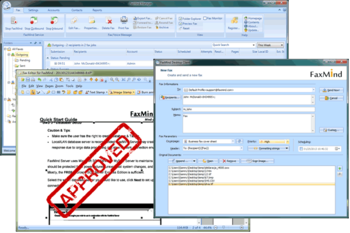 Faxmind Email to Fax Server screenshot