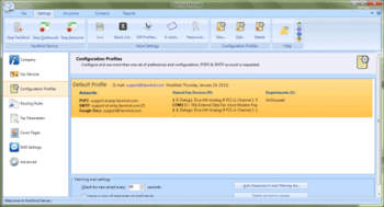 Faxmind Server screenshot