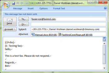 Faxmind Server screenshot 4