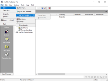 FaxTalk FaxCenter Pro screenshot 2