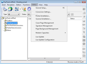 FaxTools eXPert screenshot 2