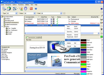 FaxTools eXPpert screenshot
