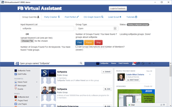 FB Virtual Assistant screenshot