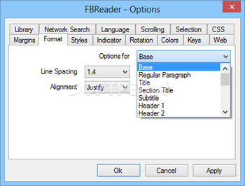 FBReader screenshot 10