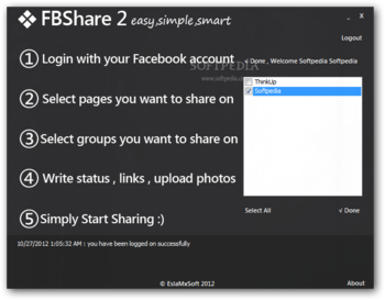 FBShare screenshot 2