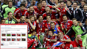 FC Bayern Windows 7 Theme screenshot