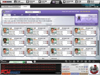FC Manager screenshot