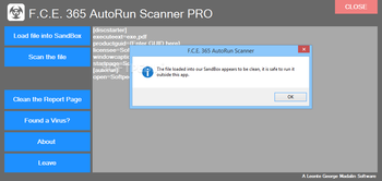 F.C.E. 365 Autorun Scanner PRO screenshot 2
