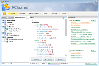 FCleaner screenshot 3