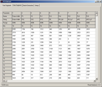 FCSExtract screenshot