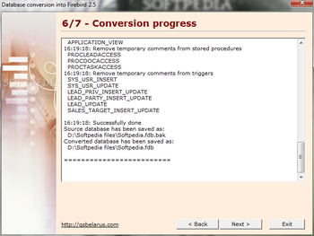 FDBConvert screenshot 5