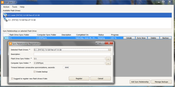 FDP Flash Drive Sync screenshot
