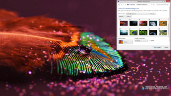 Feather Drops Windows 7 Theme screenshot