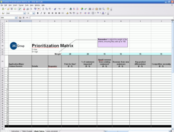 Feature Prioritization Roadmap Matrix screenshot 3