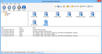 Febooti Automation Workshop screenshot
